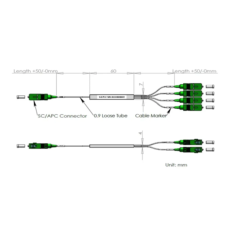 1*6 PLC skirstytuvas