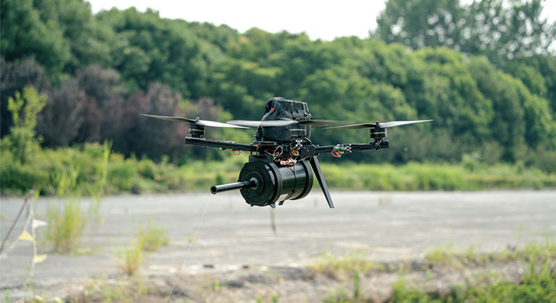 UAV šviesolaidžio privalumai ir pritaikymai
