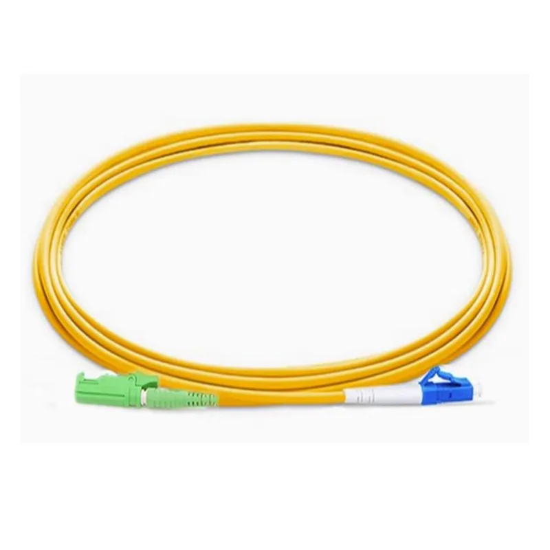 3 mm apvalus kabelis E2000/APC- LC/UPC pleistro virvelės