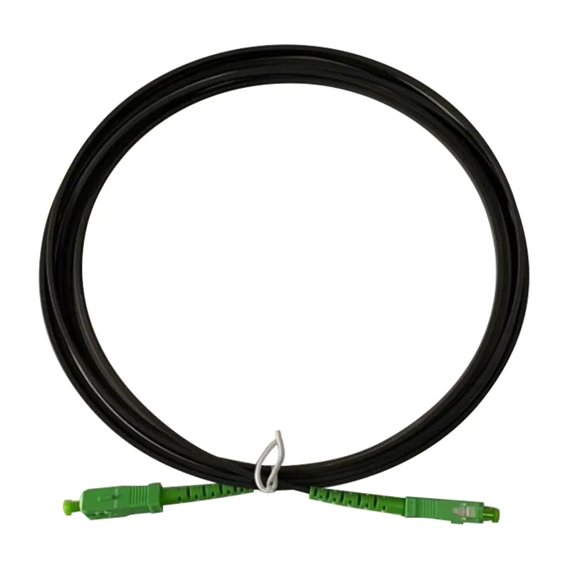 3 mm apvalus kabelis SC/APC- SC/APC pleistro virvelės