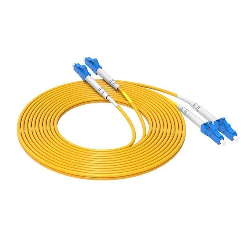 Duplex LC/UPC-LC/UPC 3.0mm pleistro virvelės